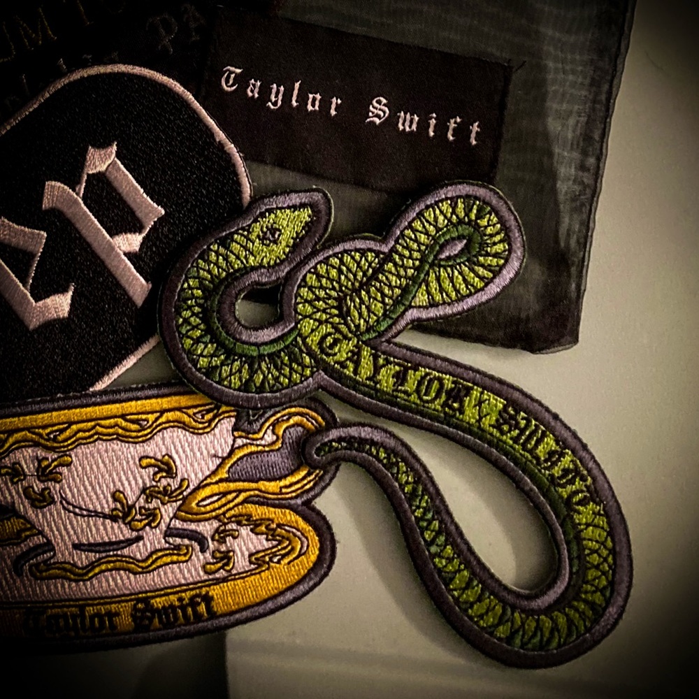 Rare Taylor Swift Snake Patch from Reputation Tour (Large)